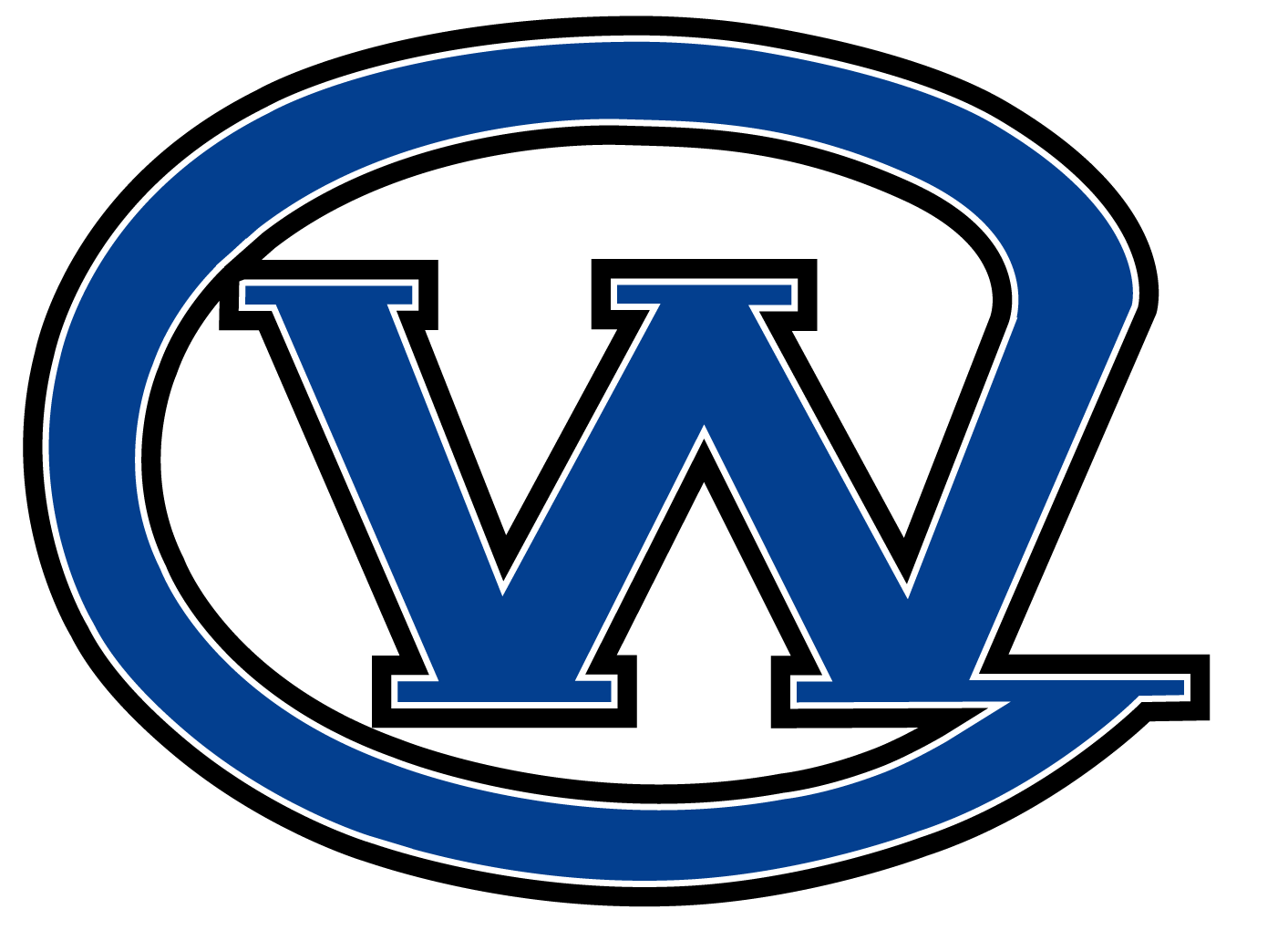 Wilson Construction Group logo featuring a bold blue W inside a stylized oval outline.